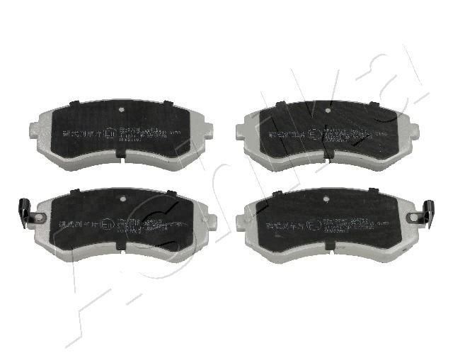 Brake Pad Set, disc brake ASHIKA 51-01-137