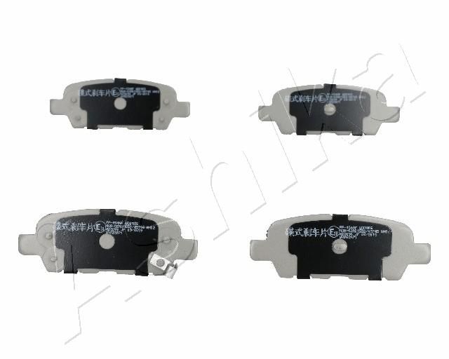 Brake Pad Set, disc brake ASHIKA 51-01-154