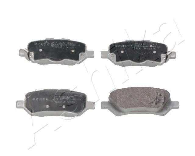 Brake Pad Set, disc brake ASHIKA 51-02-2003