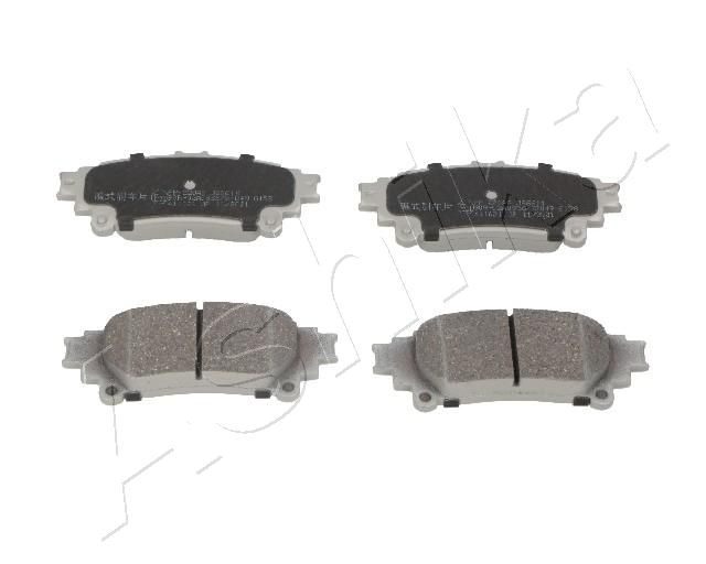 Brake Pad Set, disc brake ASHIKA 51-02-228