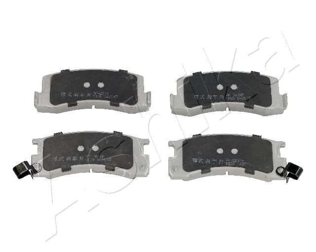 Brake Pad Set, disc brake ASHIKA 51-02-261