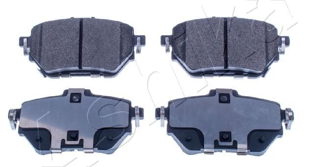 Brake Pad Set, disc brake ASHIKA 51-02-267