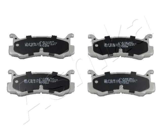 Brake Pad Set, disc brake ASHIKA 51-03-303