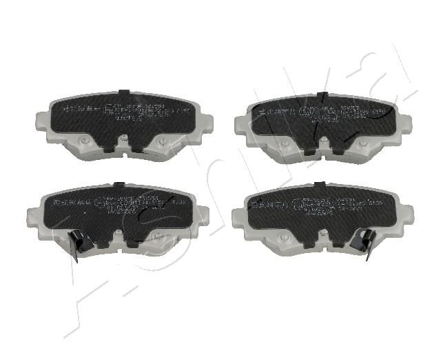 Brake Pad Set, disc brake ASHIKA 51-03-308