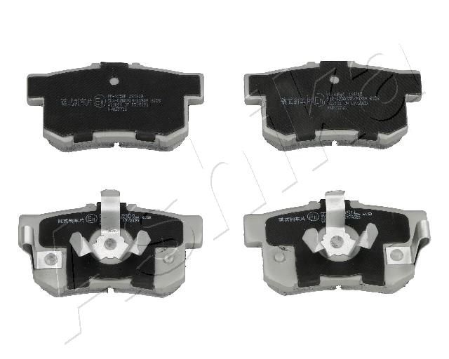 Brake Pad Set, disc brake ASHIKA 51-04-445