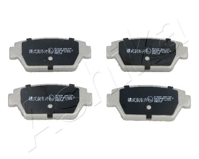 Brake Pad Set, disc brake ASHIKA 51-05-500