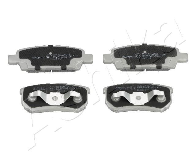 Brake Pad Set, disc brake ASHIKA 51-05-508