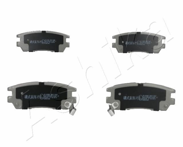 Brake Pad Set, disc brake ASHIKA 51-05-599