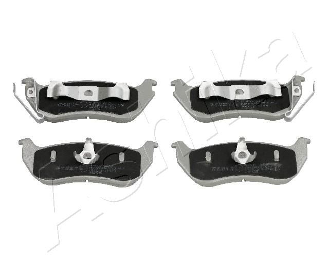 Brake Pad Set, disc brake ASHIKA 51-09-904