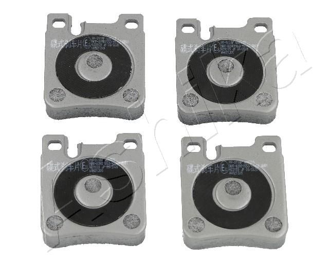 Brake Pad Set, disc brake ASHIKA 51-09-911