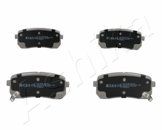 Brake Pad Set, disc brake ASHIKA 51-0K-K07