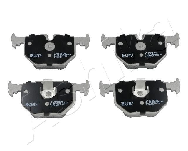 Brake Pad Set, disc brake ASHIKA 51-0L-L00