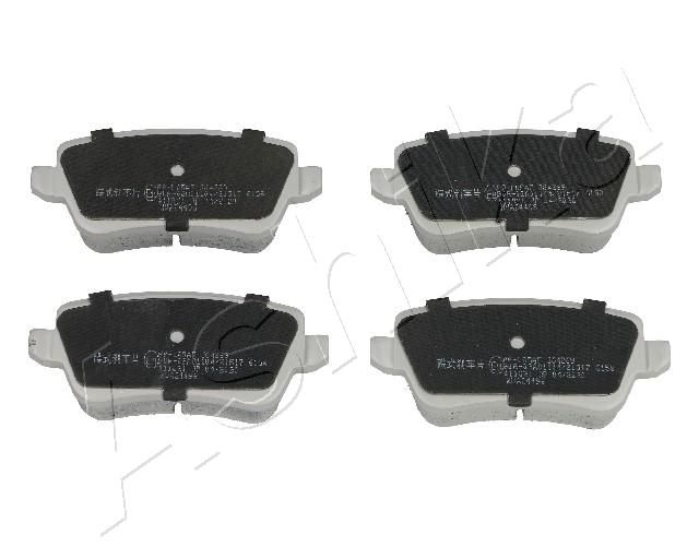 Brake Pad Set, disc brake ASHIKA 51-0L-L05