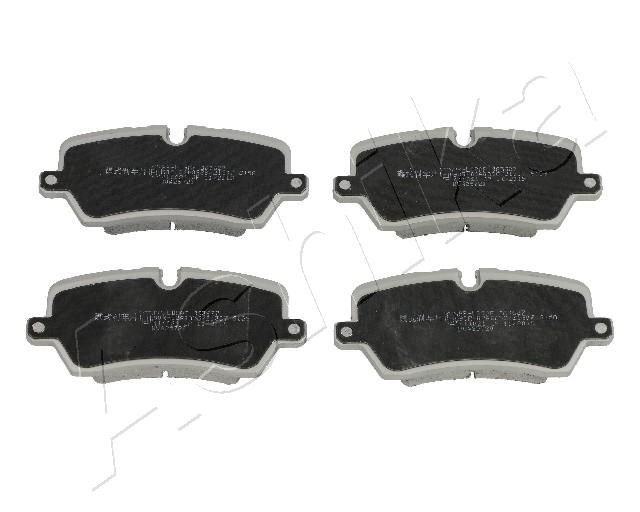 Brake Pad Set, disc brake ASHIKA 51-0L-L09