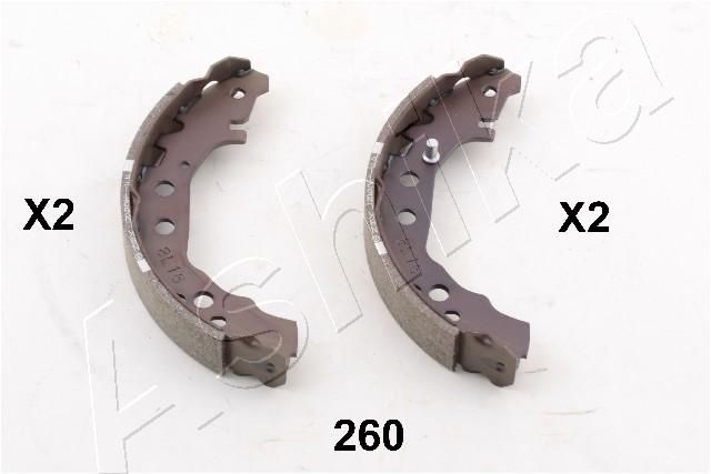 Brake Shoe Set ASHIKA 55-02-260