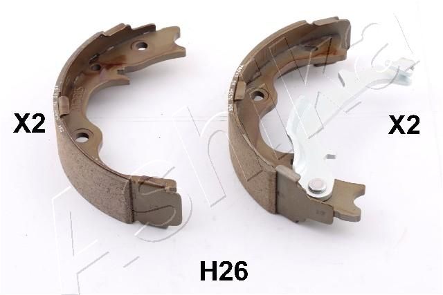 Brake Shoe Set, parking brake ASHIKA 55-0H-H26