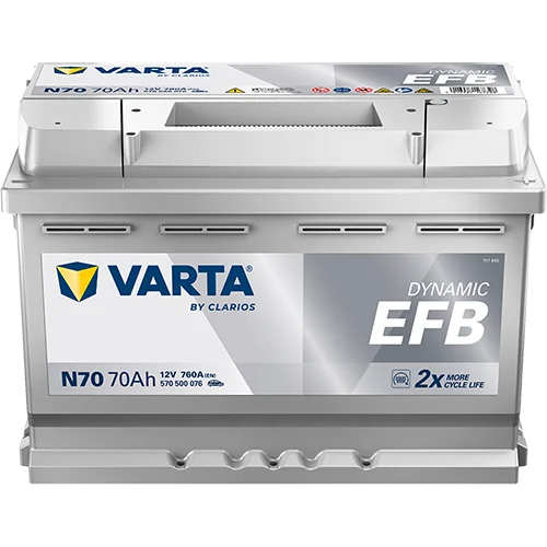 Starterio akumuliatorius VARTA 570500076K262