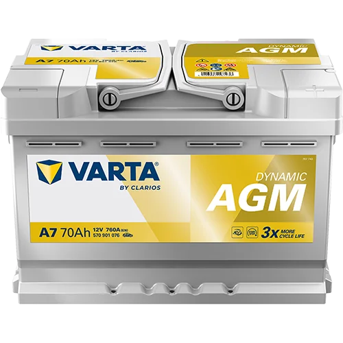 Starterio akumuliatorius VARTA 570901076K262