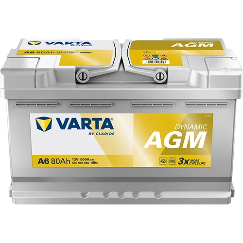 Starterio akumuliatorius VARTA 580901080K262