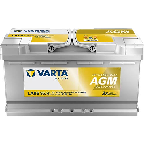 Starterio akumuliatorius varta 840095085K312