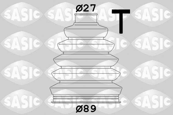 Bellow Kit, drive shaft SASIC 1904003