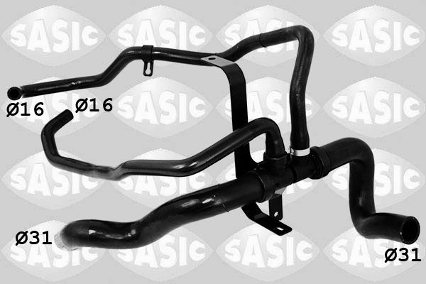 Шланг радіатора SASIC 3400229