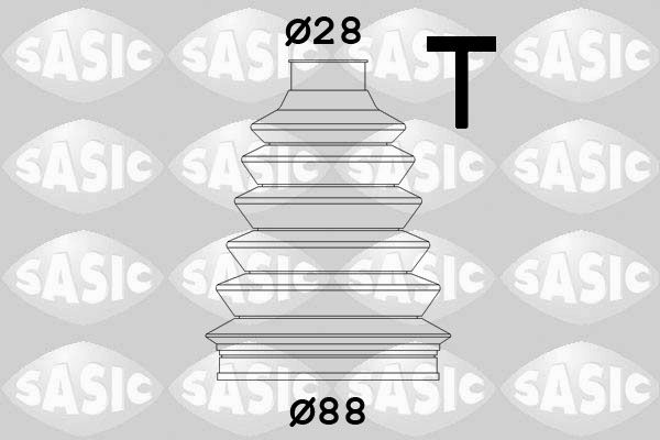 Комплект пилозахисний, приводний вал SASIC 4003455