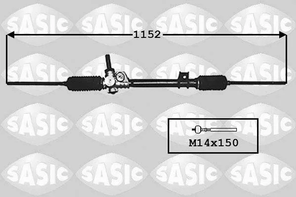 Рульовий механізм sasic 4006200