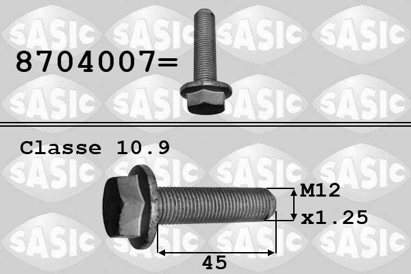 Гвинт шківа SASIC 8704007