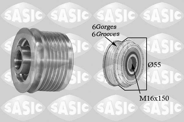 Alternator Freewheel Clutch SASIC 1674001