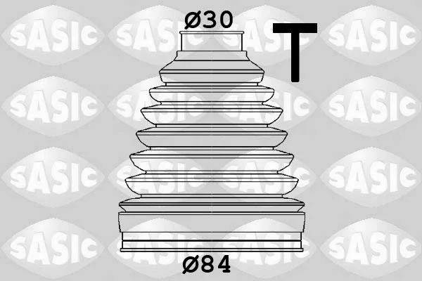 Bellow Kit, drive shaft SASIC 1906157