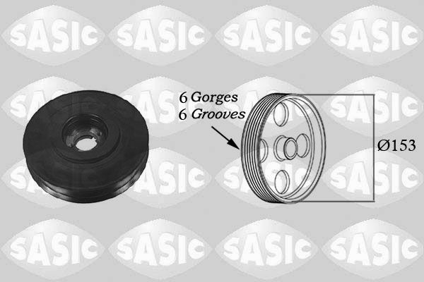 Belt Pulley, crankshaft SASIC 2150011