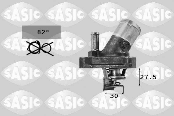 Termostatas, aušinimo skystis SASIC 3304001