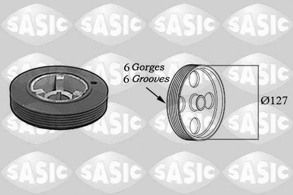 Belt Pulley, crankshaft SASIC 5150H60