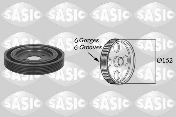 Belt Pulley, crankshaft SASIC 5150Q60