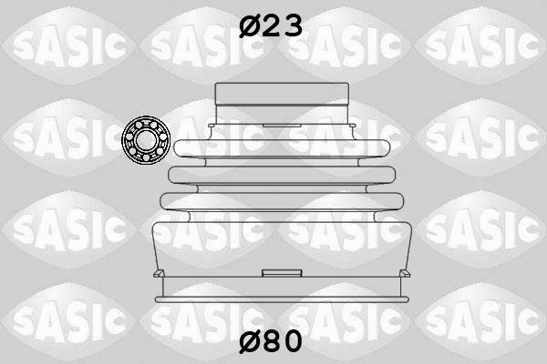 Bellow Kit, drive shaft SASIC 9004630