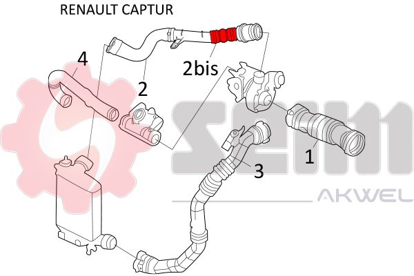 Charge Air Hose SEIM 981507