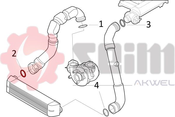 Charge Air Hose SEIM 981713