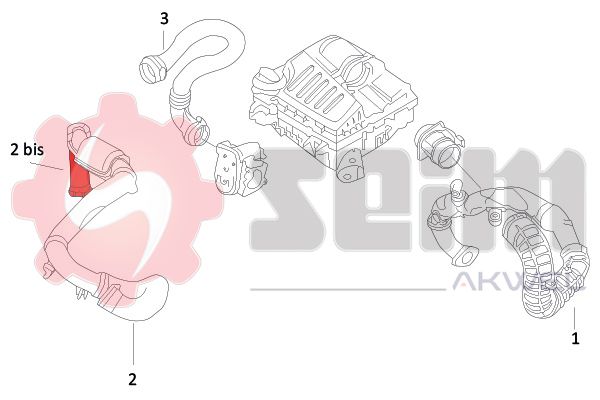 Charge Air Hose SEIM 982028