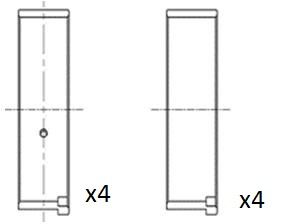Vevstångslager FAI AutoParts BB2045-STD