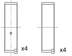 Підшипник шатуна FAI AutoParts BB2045-STD