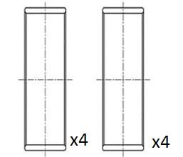 Connecting Rod Bearing FAI AutoParts BB2068-STD