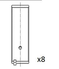 Connecting Rod Bearing FAI AutoParts BB2079-STD