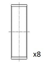 Guoliai dideliu galu FAI AutoParts BB2084-STD