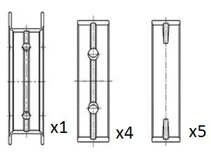 Alkūninio veleno indėklas FAI AutoParts BM1030-STD