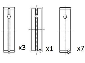 Rolamento da cambota FAI AutoParts BM1051-025