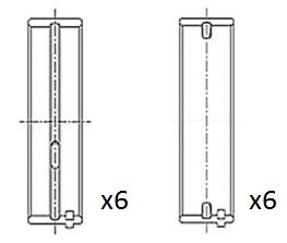 Pagrindiniai guoliai, alkūninis velenas FAI AutoParts BM1060-025