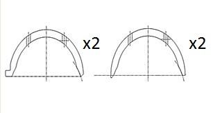 Podložna pločica, radilica FAI AutoParts BT3012-STD