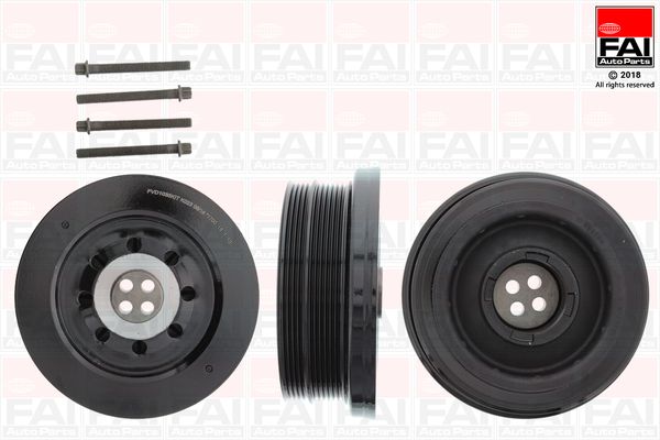 Belt Pulley Set, crankshaft FAI AutoParts FVD1035K