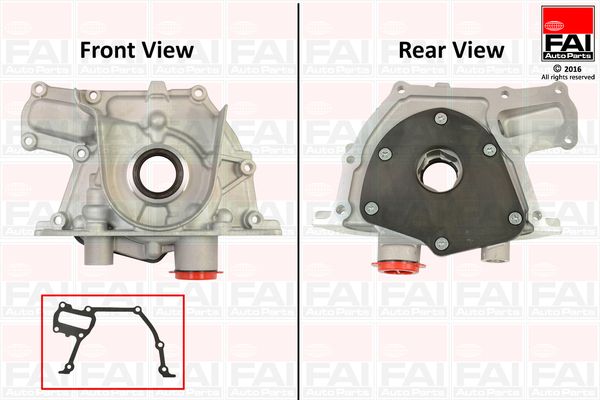 Оливний насос FAI AutoParts OP317